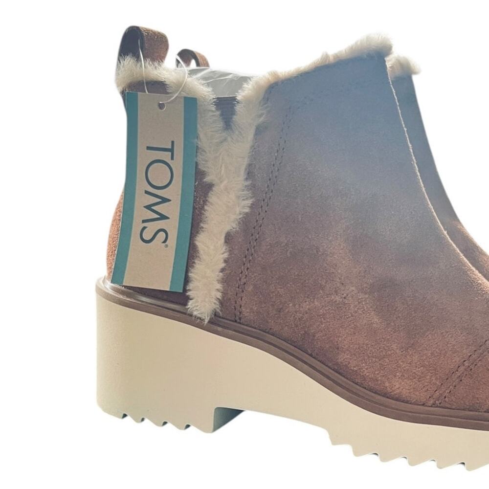 Toms Maude lightweight Comfortcore Block Heel Ankle Booties Sz 6.5 - Picture 11 of 13